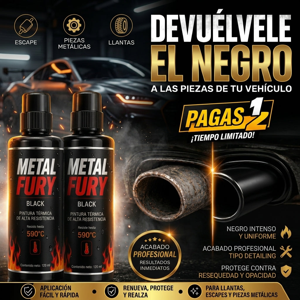 Metal Fury Black